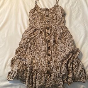 Cheetah summer dress